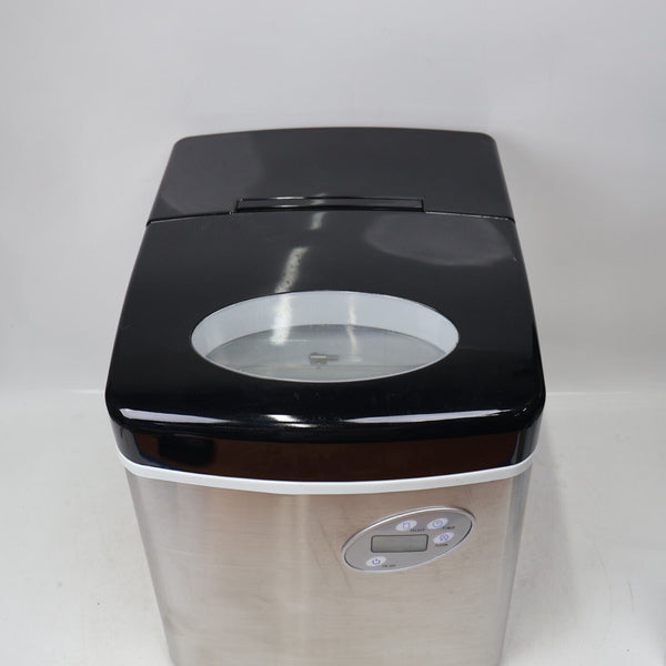 NewAir Portable Countertop Ice Maker (SS) - 50 lb. Daily Lightly Used Works Dent