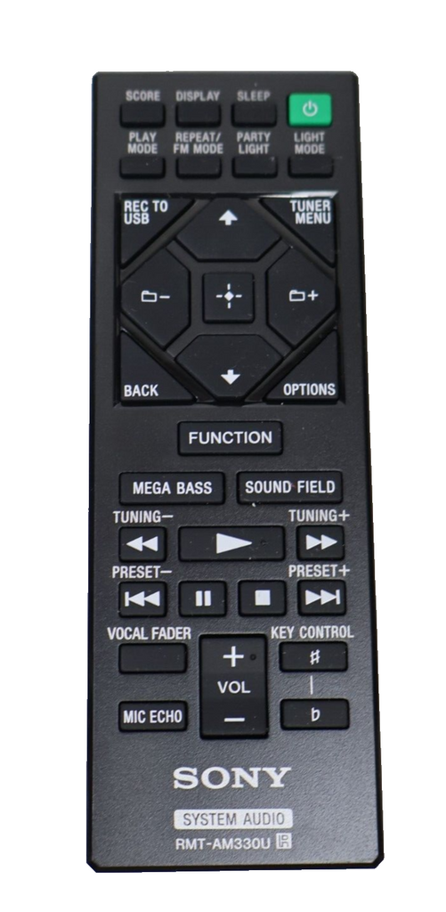 Open RMT-AM330U For SONY Audio Stereo System Remote Control MHC-M20 MHC-V21/V50