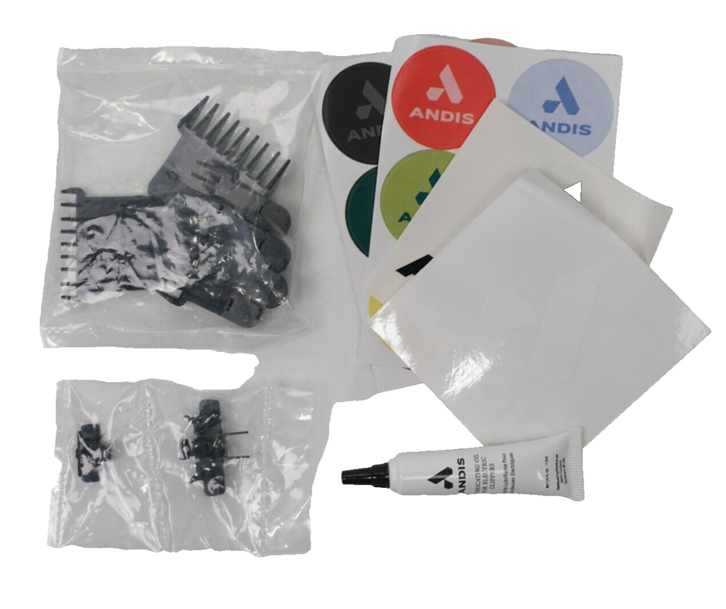 🔧ANDIS T-Outliner Cordless Accessory Box Includes Guide Comb Set & Blade Oil🔧