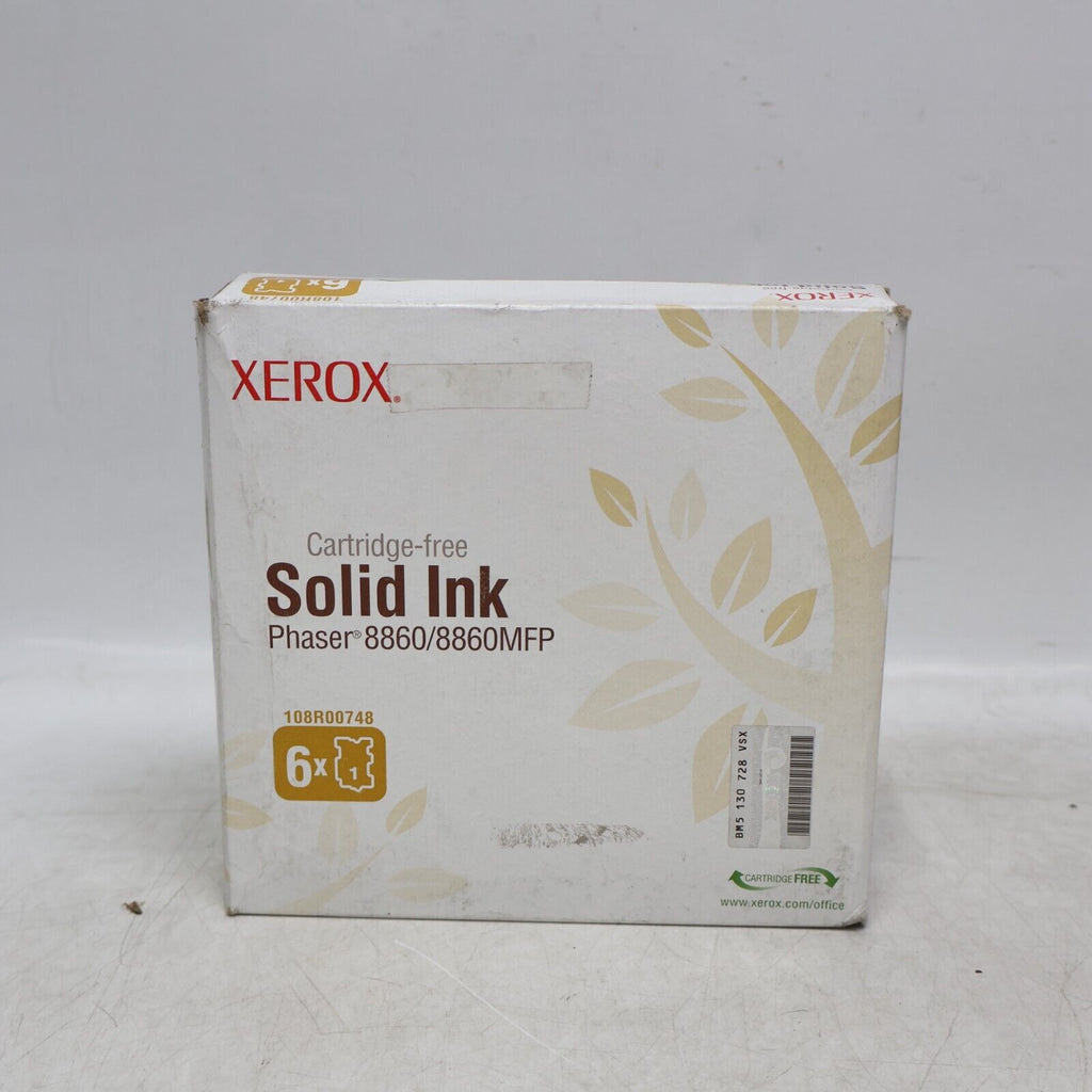 Xerox High-Yield Solid Yellow Ink Stick 6/Box (108R00748) Phaser 8860/8860MFP