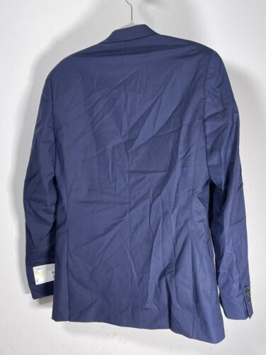 🔥Alfani Men's Slim-Fit Stretch Solid Suit Jacket 38L Solid Blue NWT $360🔥