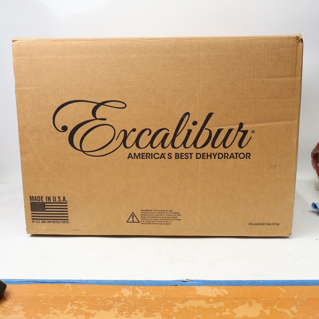 Excalibur 2900ECB Electric Food Dehydrator Machine Adj Thermostat New Open Box