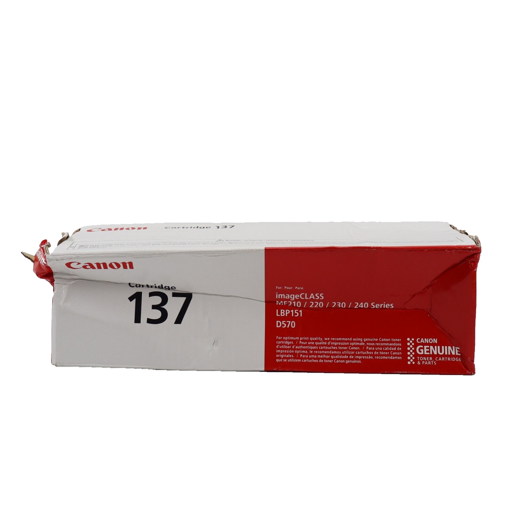 🔥Genuine Canon 137 Black Toner Cartridge 9435B001 NEW DAMAGE BOX Ships Today🔥