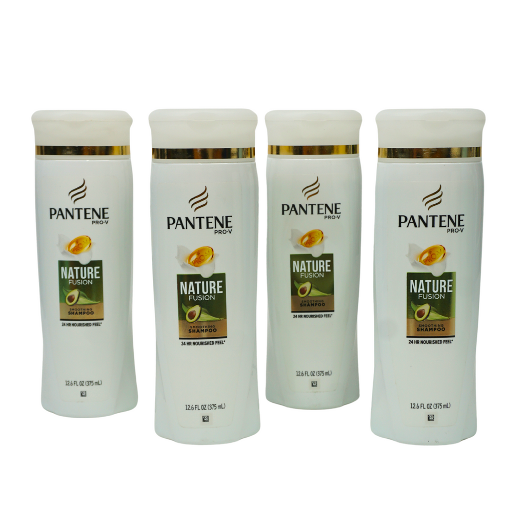 🔥4 X Pantene Pro-V Smoothing Shampoo Nature Fusion with Avocado Oil 12.6 oz🔥