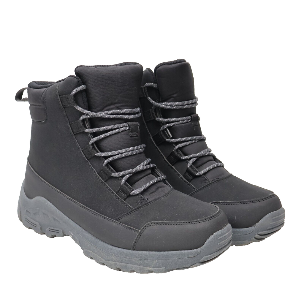 🔥All in Motion Men's Mack Lace-Up Winter Hiker Boots, Charcoal 12US SHIPS TODAY