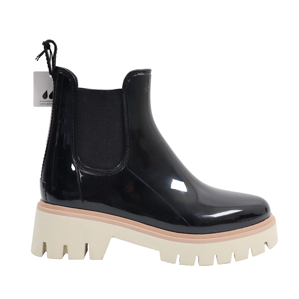 🔥Dolce Vita Thundr H2O Waterproof Bootie, Onyx Patent Stella, 7US/37EU, MSRP$75