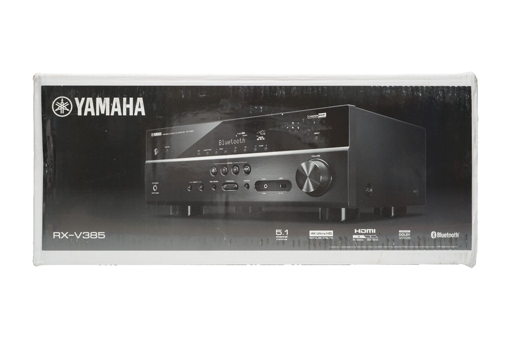 🔥Yamaha RX-V385 5.1 Channel Home Theater Receiver w/ Bluetooth 100 Watts per Ch