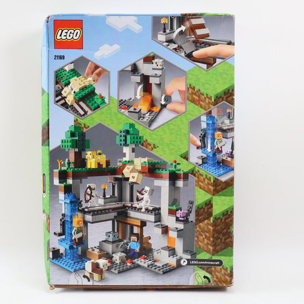 🔥LEGO Minecraft The First Adventure 21169 NEW DAMAGED BOX Fast Free Shipping🔥