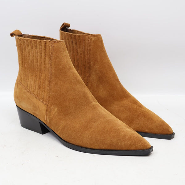 🔥Marc Fisher Women's Ulora Bootie, Brown Suede, 9US/40EU FAST FREE SHIPPING🔥