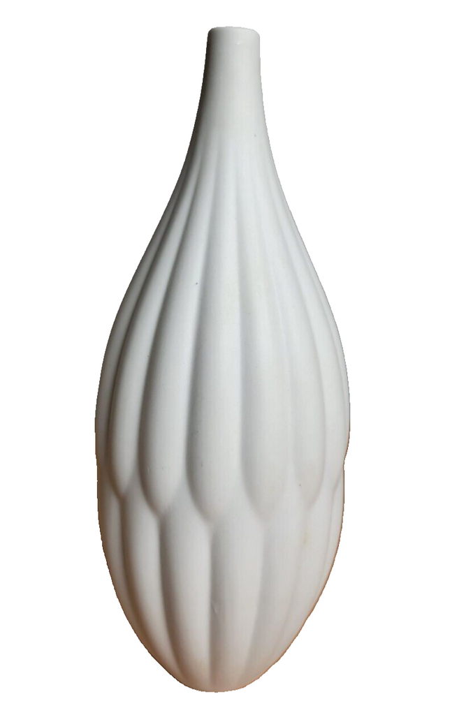 🌸Maia Ming TALL TEXTURED PORCELAIN VASE WHITE FOR BUEATIFUL FLOWERS🌸