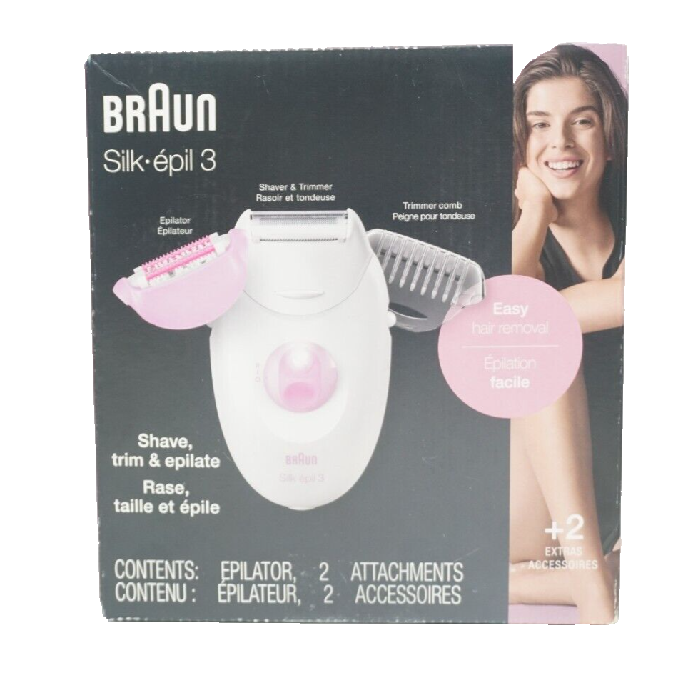 Braun Epilator Silk-epil 3 5320, Hair Removal for Women, Shaver & Trimmer OPEN