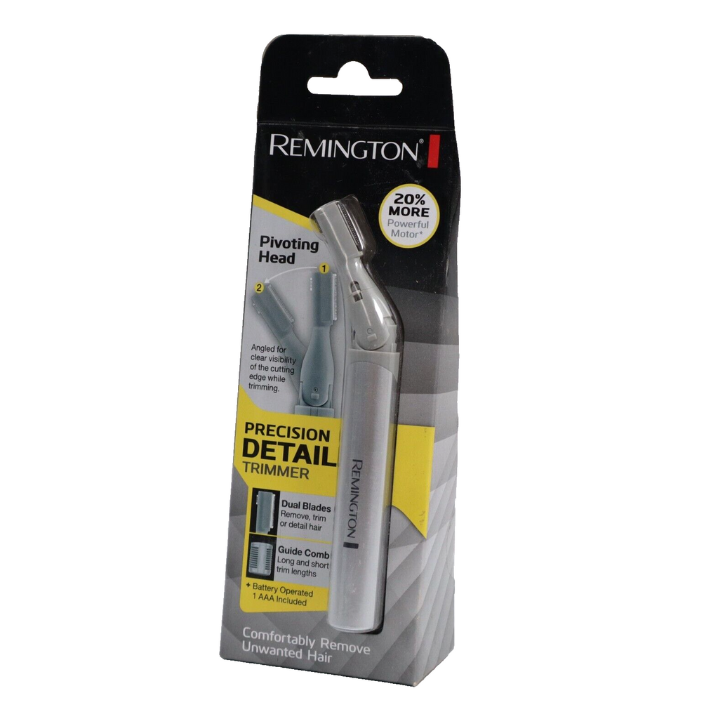 🔥NEW Remington Pivoting Head Detail Trimmer Dual Blades Storage Cap SHIPS TODAY