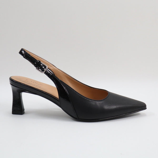 🔥NEW Naturalizer Women's Tansy Slingback Pump, Black Smooth, 7US/37EU MSRP $145