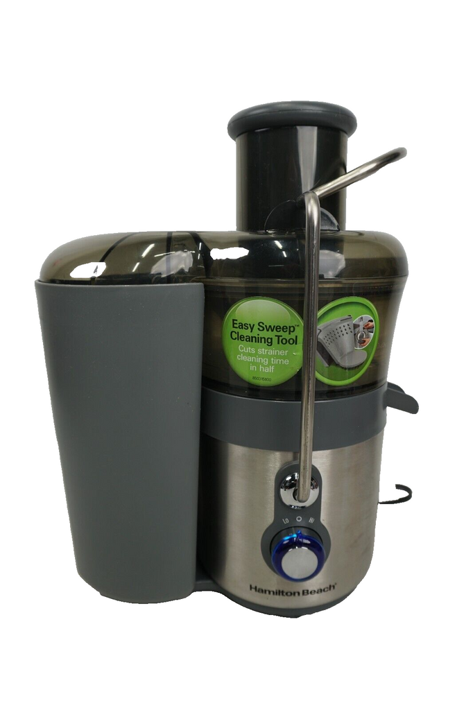 Premium Big Mouth 2-speed Stainless Steel Juice Extractor Hamilton Beach 67850