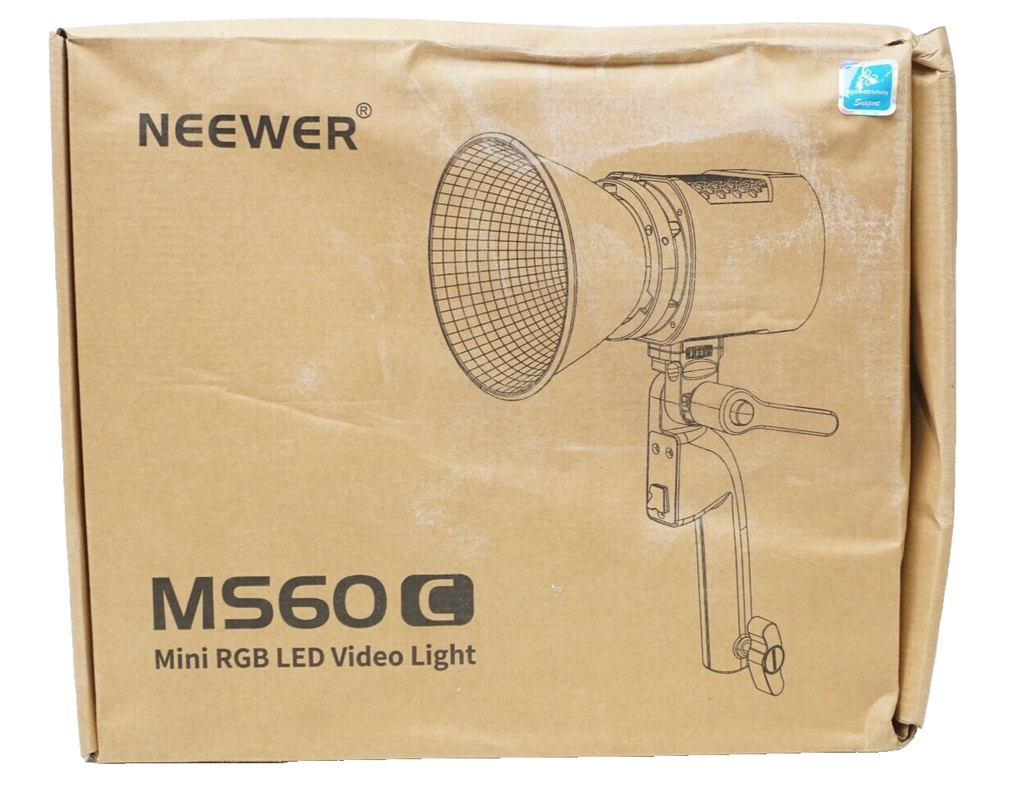 🔥NEEWER RGB LED Video Light MS60C 65W Handheld RGB Continuous Light Spotlight🔥